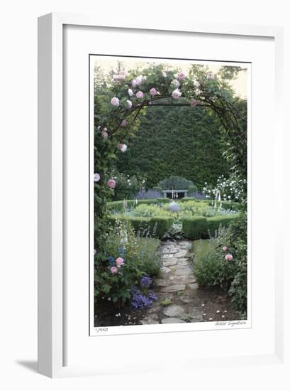 Rose Entry-Stacy Bass-Framed Giclee Print