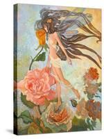 Rose Fairy-Judy Mastrangelo-Stretched Canvas