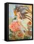 Rose Fairy-Judy Mastrangelo-Framed Stretched Canvas