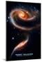 Rose Galaxies Hubble Space Photo Poster Print-null-Mounted Poster