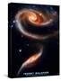 Rose Galaxies Hubble Space Photo Poster Print-null-Stretched Canvas