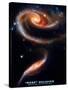 Rose Galaxies Hubble Space Photo Poster Print-null-Stretched Canvas