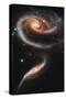 Rose Galaxy Hubble Space Photo-null-Stretched Canvas