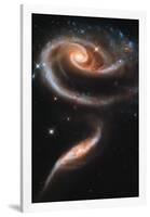 Rose Galaxy Hubble Space Photo-null-Framed Poster