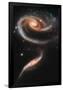 Rose Galaxy Hubble Space Photo-null-Framed Poster