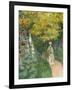 Rose Garden, 1876-Claude Monet-Framed Giclee Print