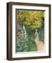 Rose Garden, 1876-Claude Monet-Framed Giclee Print