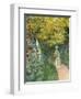 Rose Garden, 1876-Claude Monet-Framed Giclee Print