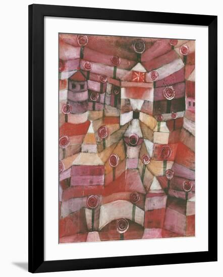 Rose Garden, 1920-Paul Klee-Framed Giclee Print