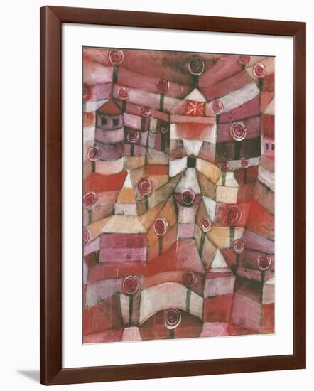 Rose Garden, 1920-Paul Klee-Framed Giclee Print