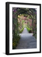 Rose Garden at Butchard Gardens in Full Bloom, Victoria, British Columbia, Canada-Terry Eggers-Framed Photographic Print