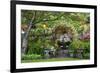 Rose Garden at Butchard Gardens in Full Bloom, Victoria, British Columbia, Canada-Terry Eggers-Framed Photographic Print