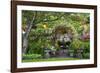 Rose Garden at Butchard Gardens in Full Bloom, Victoria, British Columbia, Canada-Terry Eggers-Framed Photographic Print