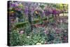 Rose Garden at Butchard Gardens in Full Bloom, Victoria, British Columbia, Canada-Terry Eggers-Stretched Canvas