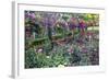 Rose Garden at Butchard Gardens in Full Bloom, Victoria, British Columbia, Canada-Terry Eggers-Framed Photographic Print