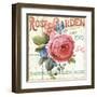 Rose Garden I-Lisa Audit-Framed Art Print