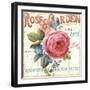 Rose Garden I-Lisa Audit-Framed Art Print