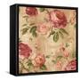 Rose Garden I-Reneé Campbell-Framed Stretched Canvas