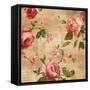 Rose Garden II-Reneé Campbell-Framed Stretched Canvas