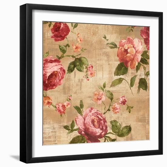 Rose Garden II-Reneé Campbell-Framed Art Print