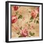 Rose Garden II-Reneé Campbell-Framed Art Print