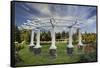 Rose Garden, Manito Park, Spokane, Washington, USA-Charles Gurche-Framed Stretched Canvas