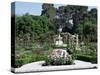 Rose Garden, Parque Del Retiro, Madrid, Spain-Jeremy Bright-Stretched Canvas