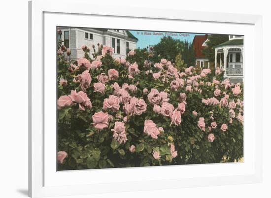 Rose Garden, Portland, Oregon-null-Framed Art Print