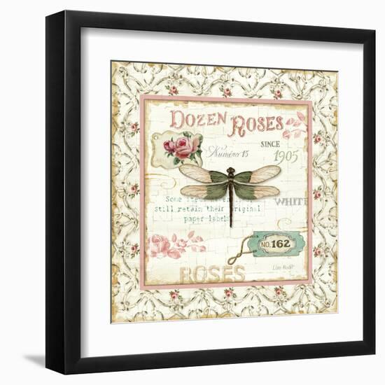 Rose Garden VI-Lisa Audit-Framed Art Print