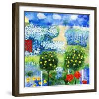 Rose Garden-Mike Smith-Framed Giclee Print