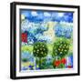 Rose Garden-Mike Smith-Framed Premium Giclee Print