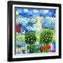 Rose Garden-Mike Smith-Framed Giclee Print