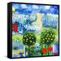 Rose Garden-Mike Smith-Framed Stretched Canvas