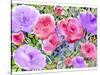 Rose Garden-Neela Pushparaj-Stretched Canvas