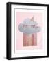 Rose Glitter 1-Melody Hogan-Framed Art Print