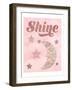 Rose Glitter 3-Melody Hogan-Framed Art Print