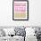 Rose Gold-Ashley Sta Teresa-Framed Art Print displayed on a wall