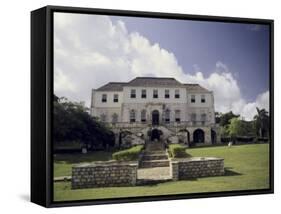 Rose Hall, Montego Bay, Jamaica-null-Framed Stretched Canvas