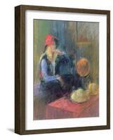 Rose Hat, 2000-Karen Armitage-Framed Giclee Print