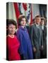 Rose Kennedy, Jackie Peter Behind Her on Morning After Election Day-Paul Schutzer-Stretched Canvas