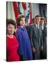 Rose Kennedy, Jackie Peter Behind Her on Morning After Election Day-Paul Schutzer-Stretched Canvas