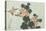 Rose Mallow and Sparrow, C. 1832-Katsushika Hokusai-Stretched Canvas