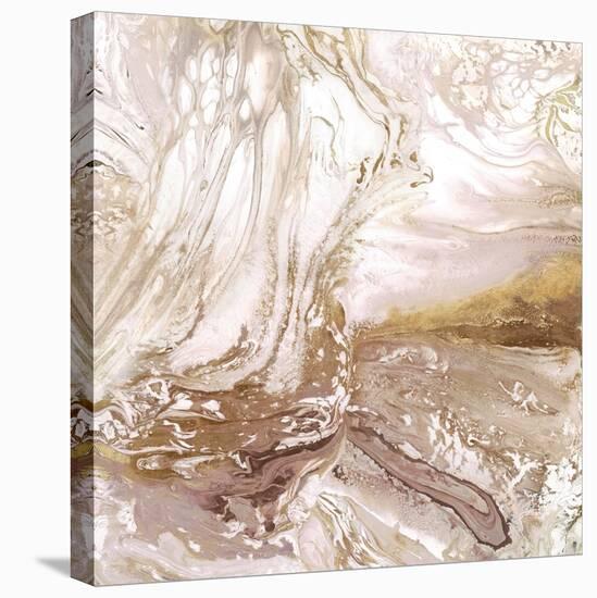 Rose Marble I-Eva Watts-Stretched Canvas