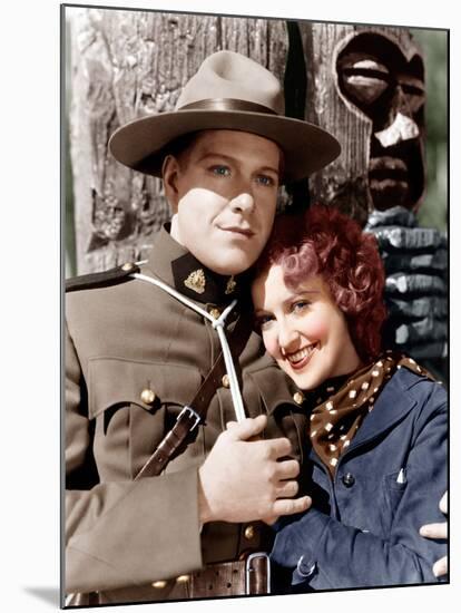 ROSE MARIE, from left: Nelson Eddy, Jeanette MacDonald, 1936-null-Mounted Photo