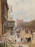 Hyde Park Corner, with Household Cavalry, 1918-Rose Maynard Barton-Giclee Print