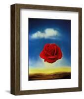 Rose Meditative, c.1958-Salvador Dalí-Framed Art Print