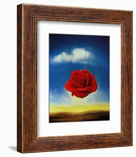 Rose Meditative, c.1958-Salvador Dalí-Framed Art Print