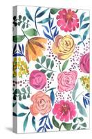 Rose Medley-Elizabeth Rider-Stretched Canvas