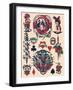 "Rose of No Mansland" Authentic Tattoo Flash-null-Framed Art Print