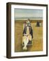 Rose on Rhyl Beach, 2007-Margaret Hartnett-Framed Giclee Print